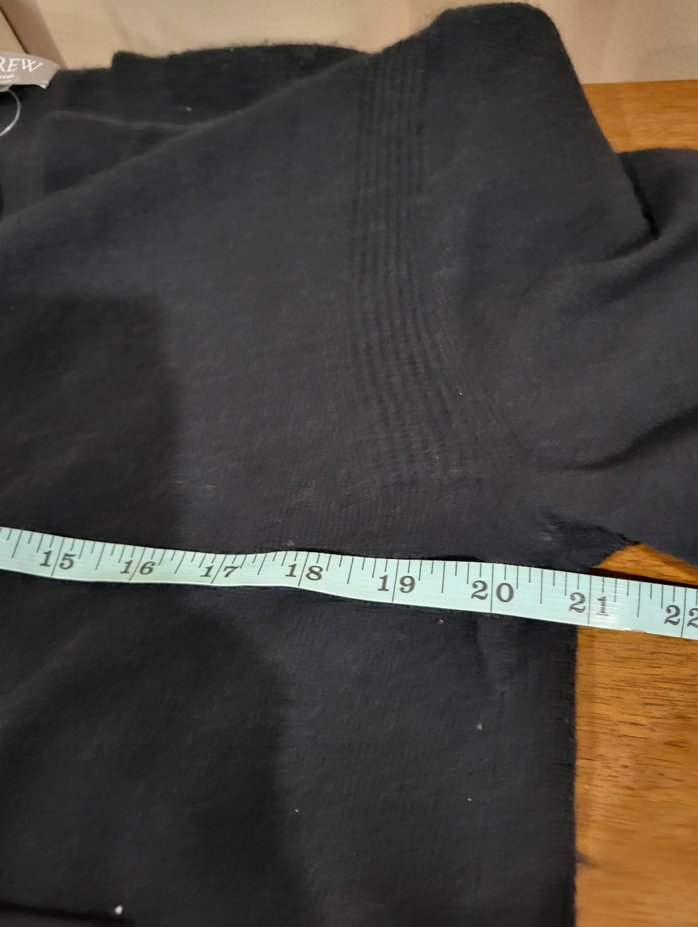 J Crew Cashmere patch-pocket cardigan CB881 Size S NWT Black - Picture 6 of 7